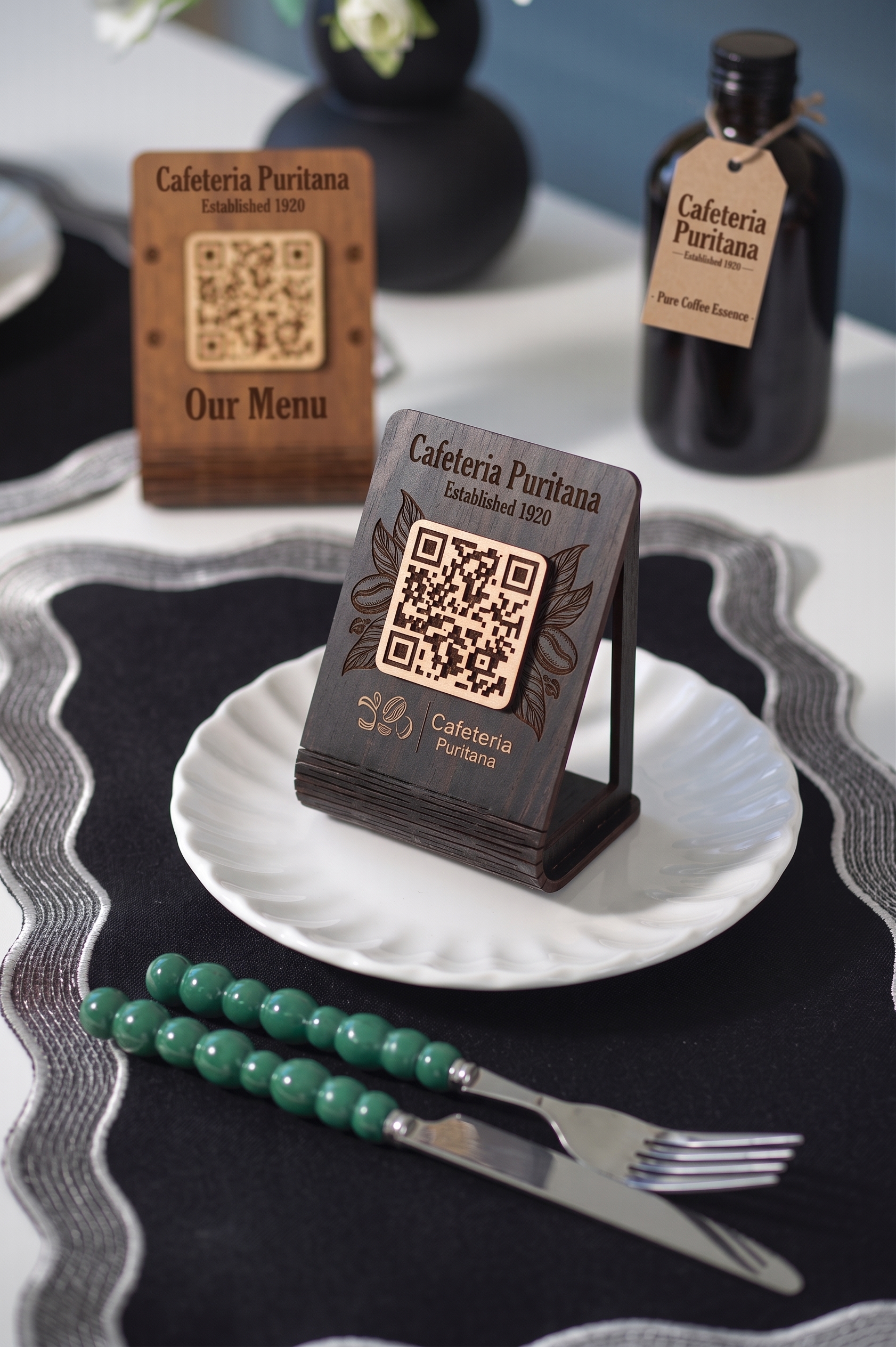 Display QR de Mesa para Menú Digital