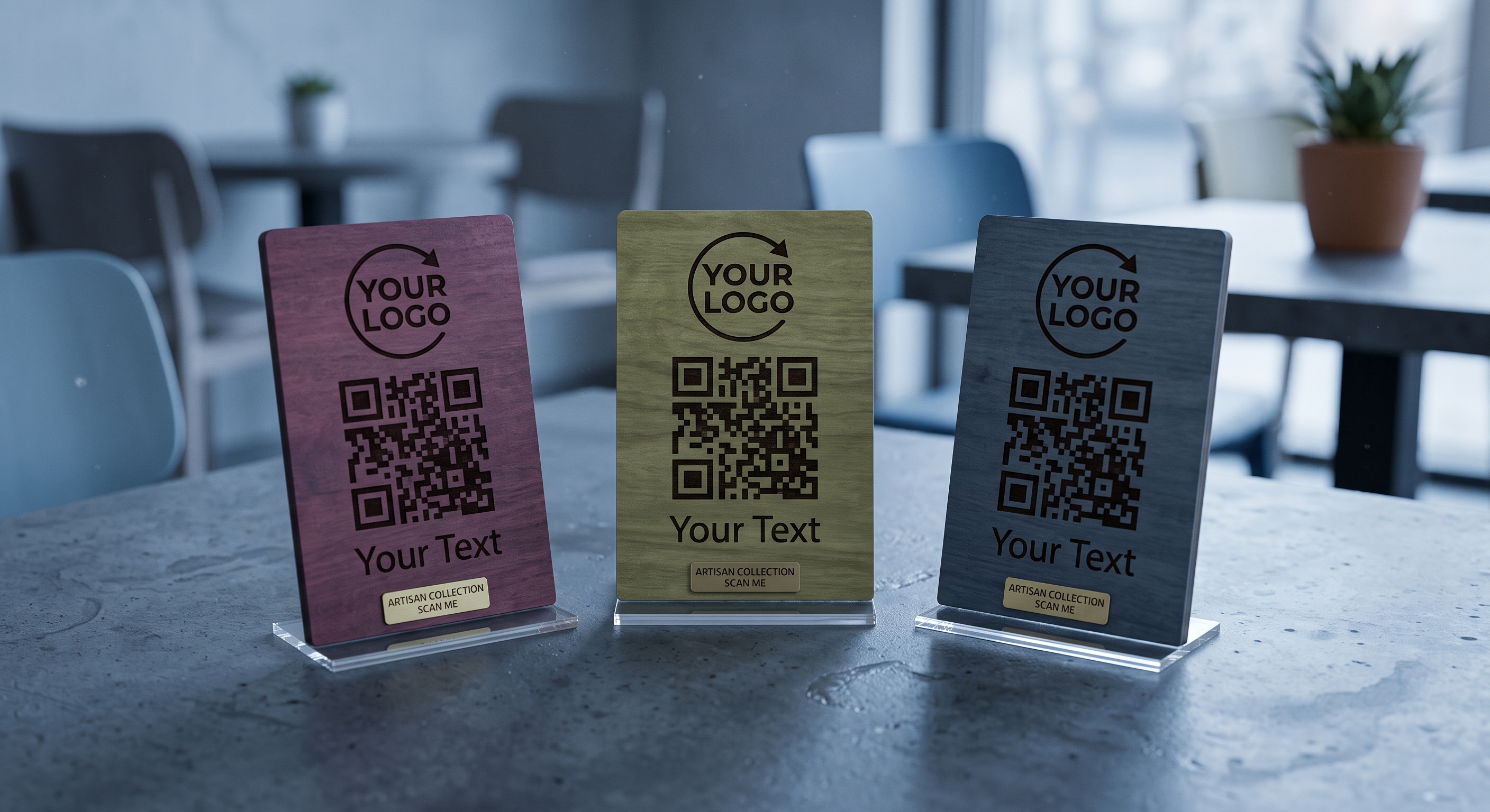 Table Talkers con QR para Encuestas VIP
