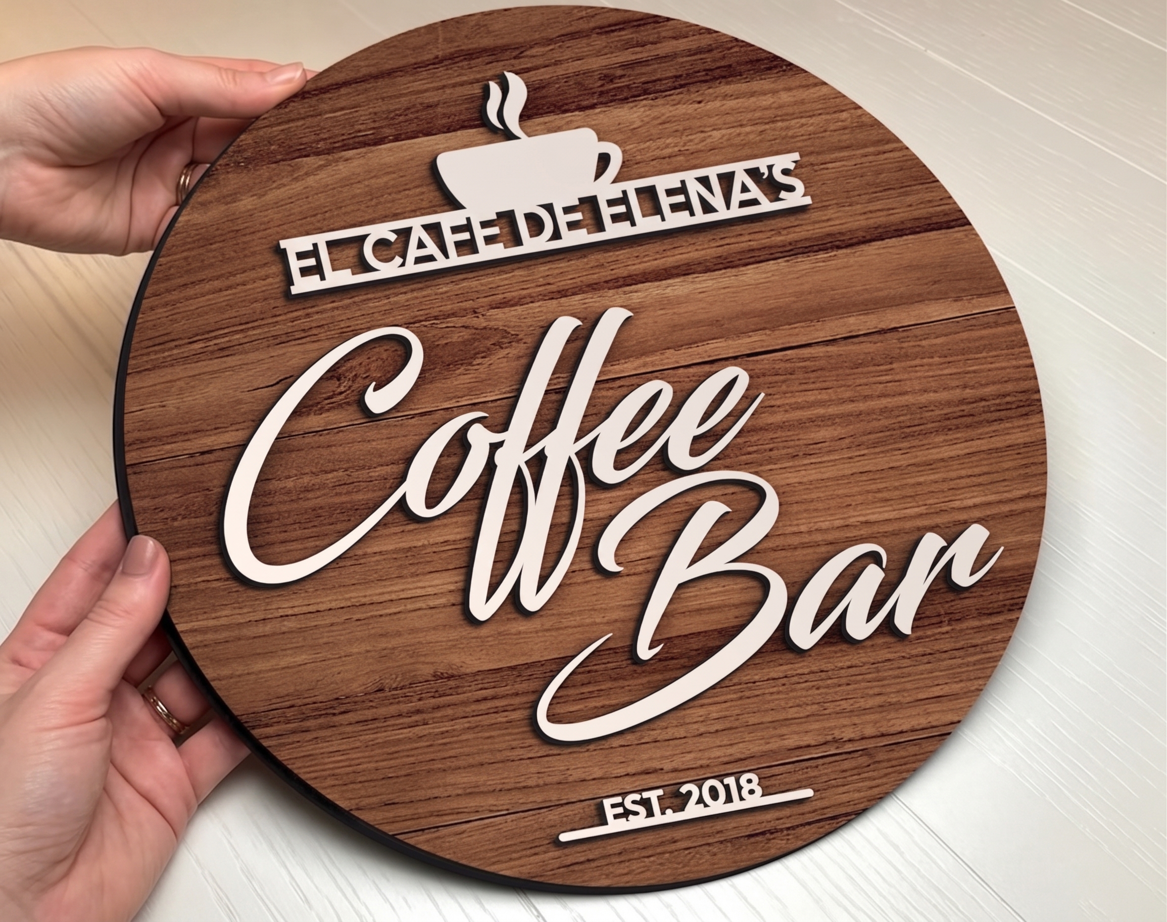 Letrero de Terraza con QR para Pedidos Rápidos