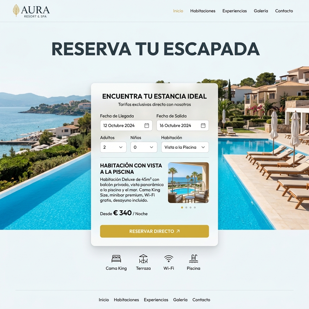 Webs con Motor de Reserva Directa
